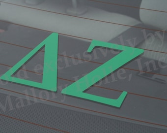 Officially Licensed Delta Zeta 6" x 3" Bumper Sticker / Window Decal