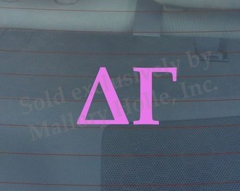 Officially Licensed Delta Gamma 6" x 3" Bumper Sticker / Window Decal
