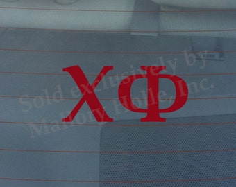 Officially Licensed Chi Phi 6" x 3" Bumper Sticker / Window Decal