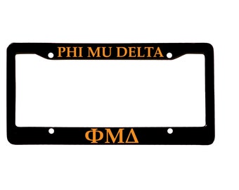 Officially Licensed Phi Mu Delta 8" x 3" Bumper Sticker / Window Decal