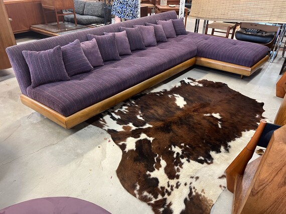 Mid Century Modern Adrian Pearsall Boomerang Sectional L Shaped