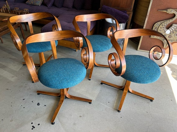 Swivel dinette chairs discount