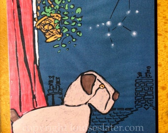 Big Dog - Canis Major greeting card