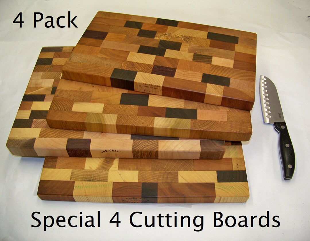 Cheap Cutting Board Special Offer Box of 4 Cutting Boards, Check Out This Low Price for 2nds