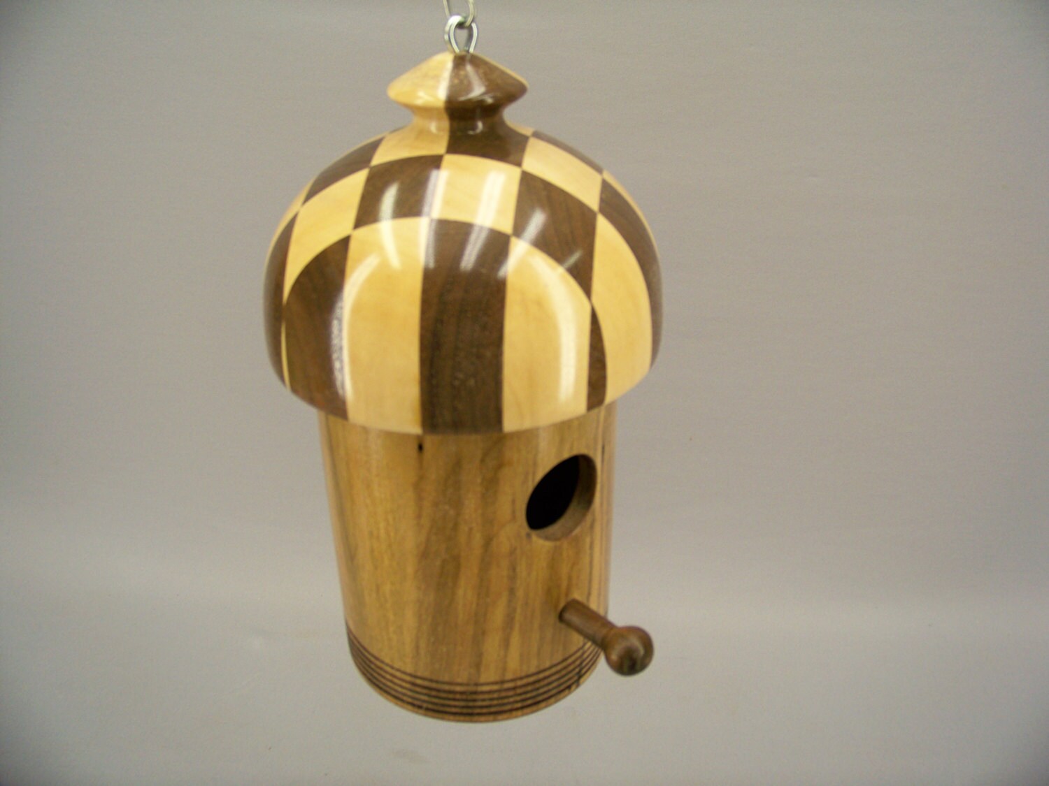 Bird House Beautiful Segmented Full Size Lathe Turned Bird Etsy