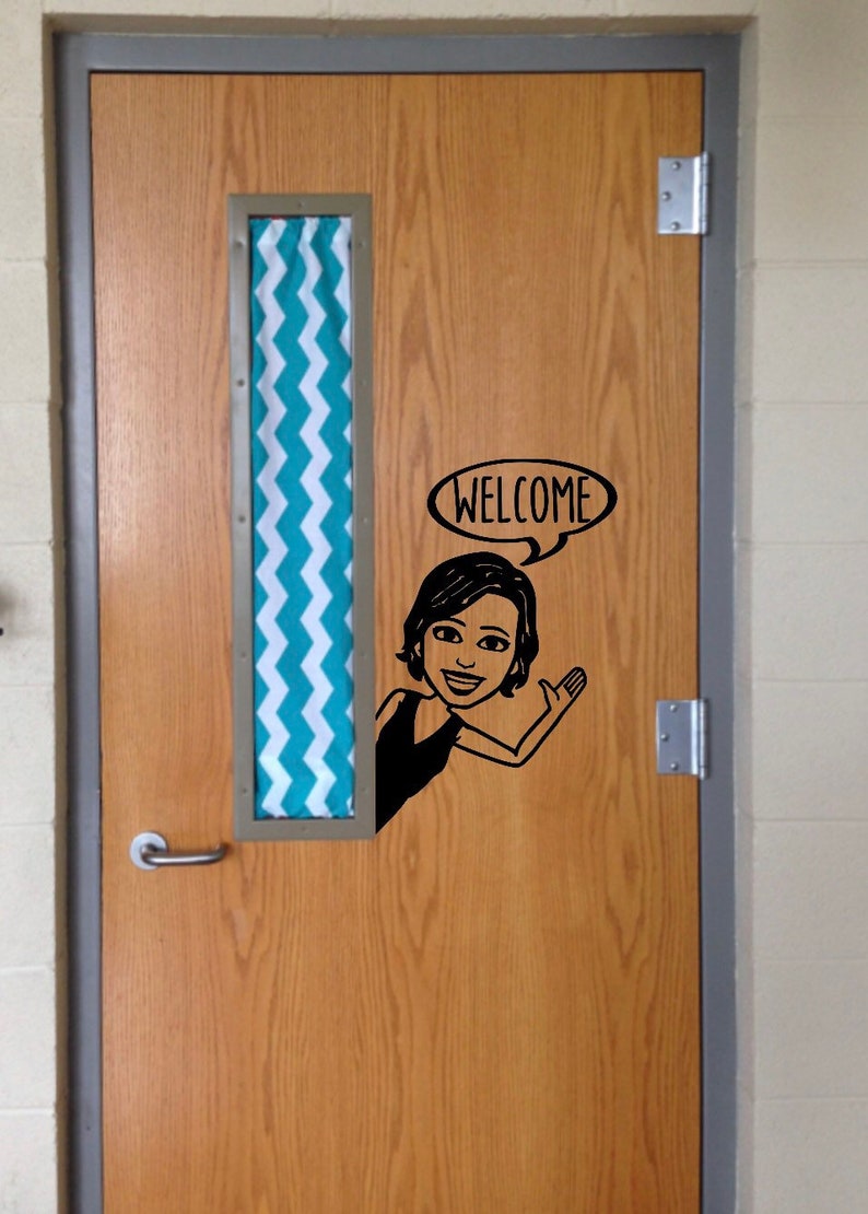 Bitmoji Decal Teachers Classroom Office image 0