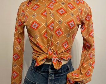 1970's Geometric Shirt