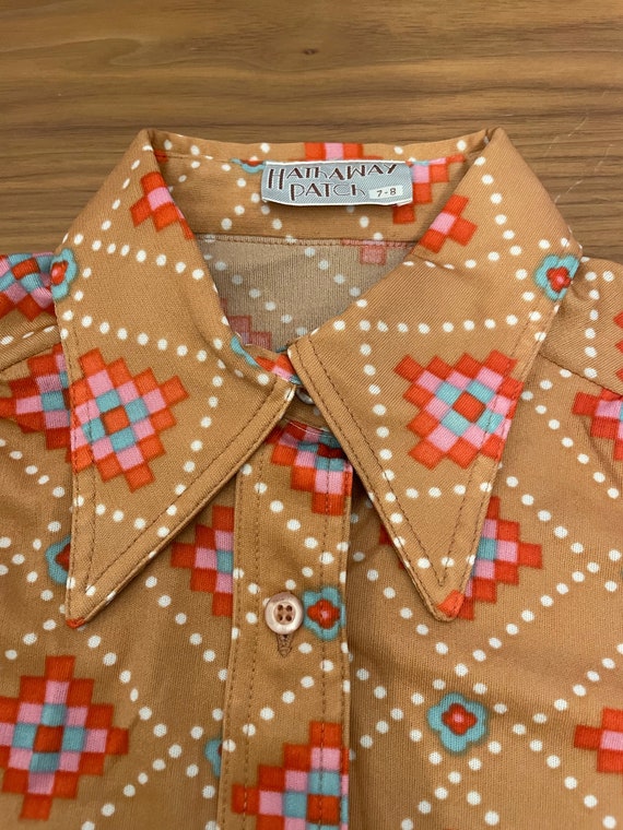 1970's Geometric Shirt - image 3