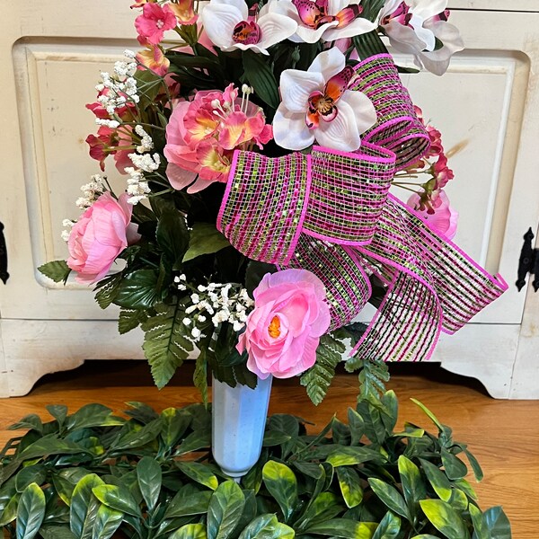 Memorial Flowers for Cemeteries Etsy