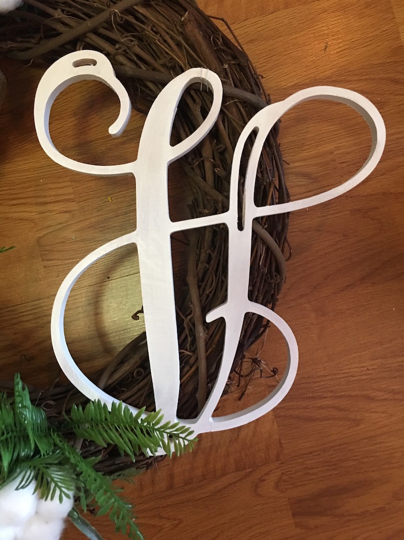 wreath with cotton Grapevine inital cotton wreath with mixed grasses and mix of burlap ribbon cottonwreath farmhouse cotton wreath,Wreat