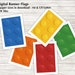 Building Blocks Banner: Rainbow Bricks Party Decor (printable PDF ...