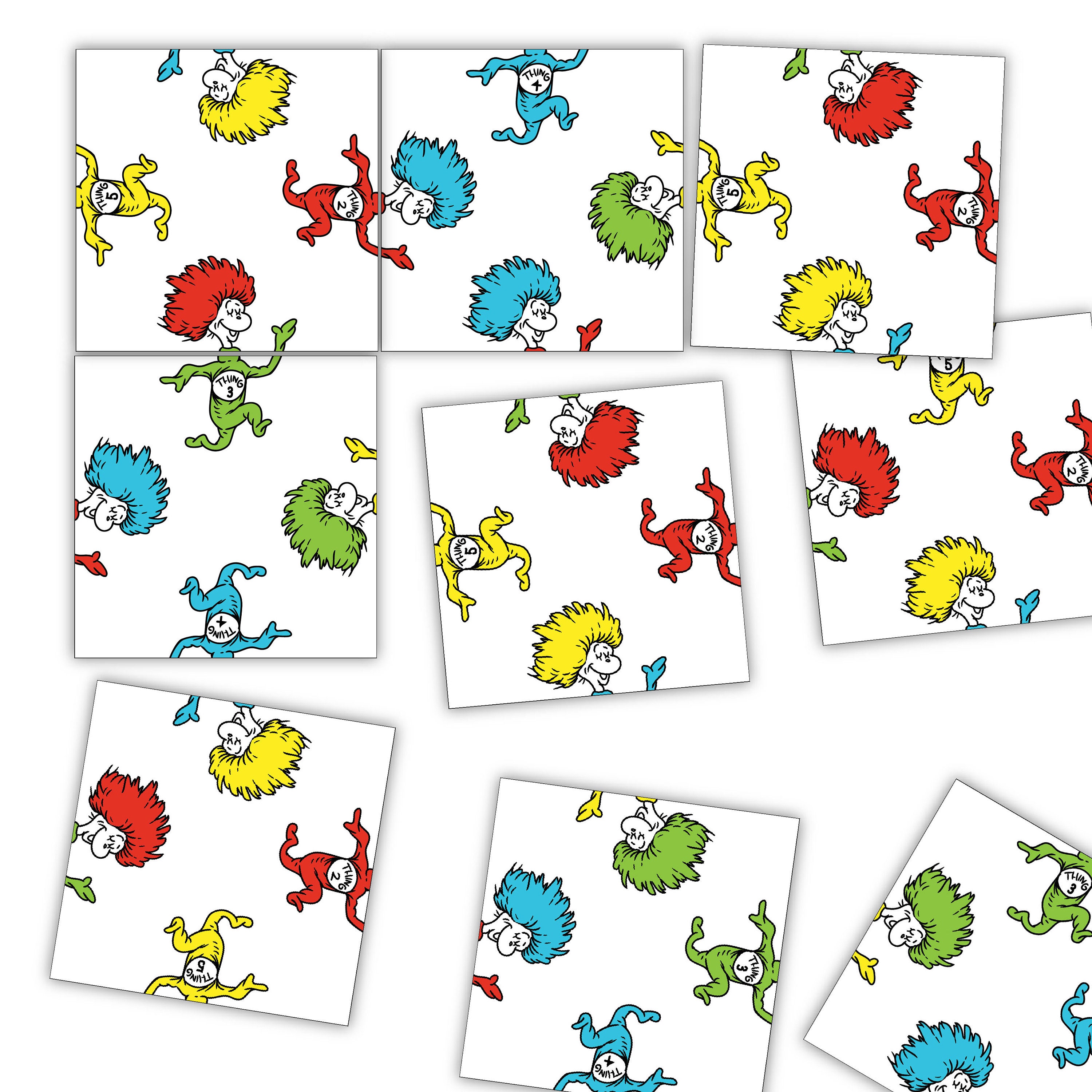 Crazy Thing Puzzle EASY Level Retro Tile Game 9 Piece - Etsy