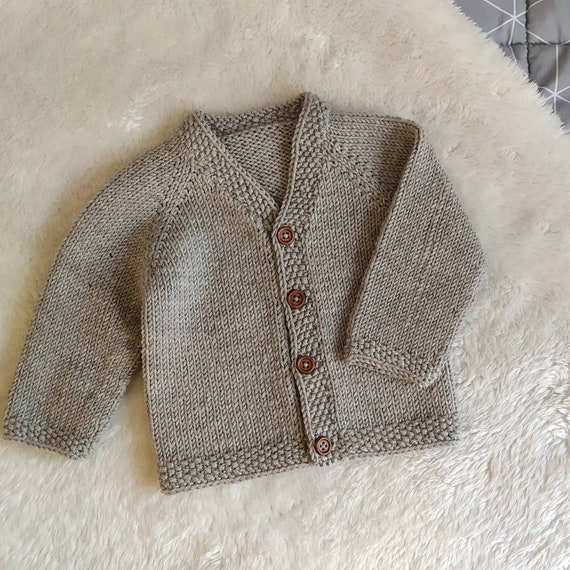 Knit Baby Cardigan Knit Baby - Etsy