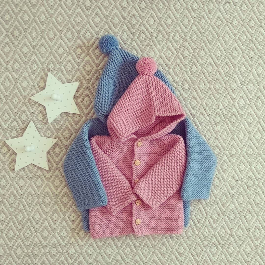 Hoodie Handknitted Baby Cardigan Merino Knit Baby Cardigan Etsy UK