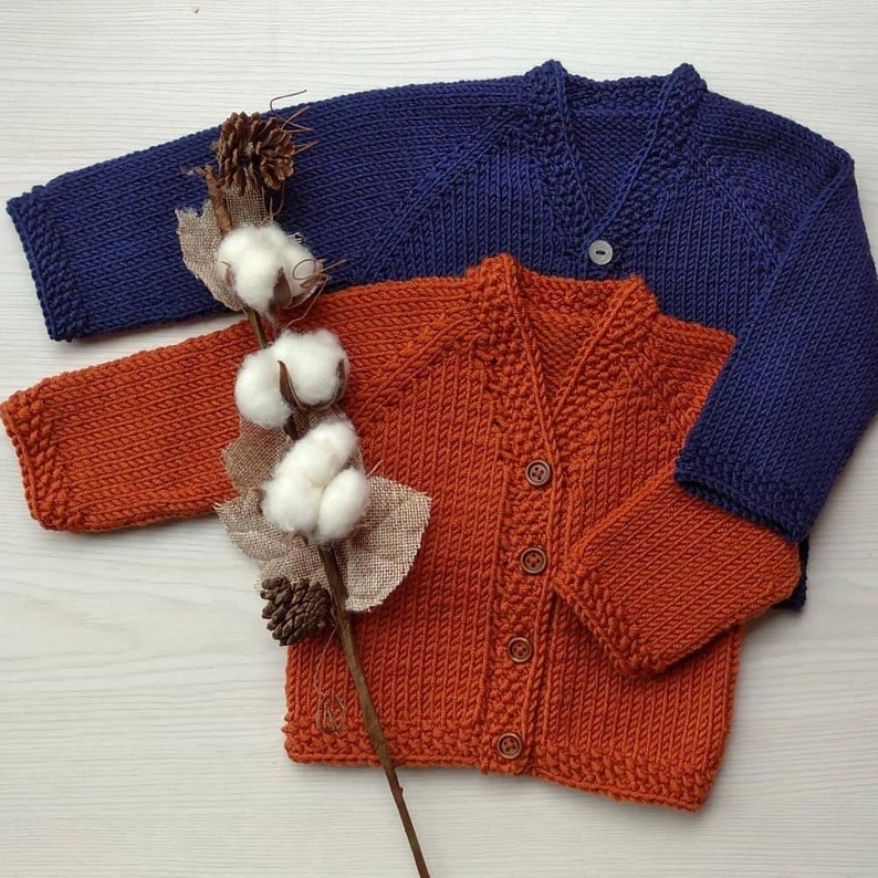 Warm Knit Baby Cardigan Merino Knit Baby Cardigan Handknit Etsy