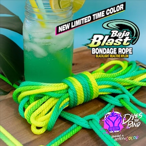 LIMITED RUN! - Baja Blast Nylon Shibari Rope