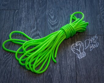 Neon green blacklight reactive Keychain Wand Athame