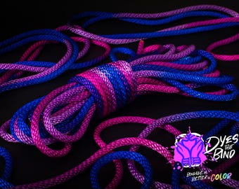 Bi Pride Solid Braid Nylon Shibari Rope