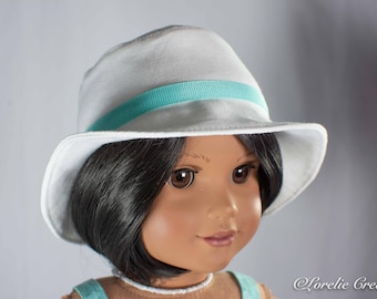 Doll HAT Cap Fedora Sun Hat Bush Hat for 18 Inch Doll like American Girl Custom Colors by Request Prices Vary
