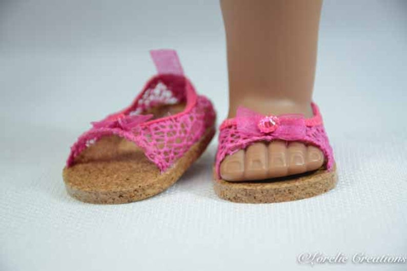 American Girl 18 inch doll SHOES SANDALS beach flip flops Etsy