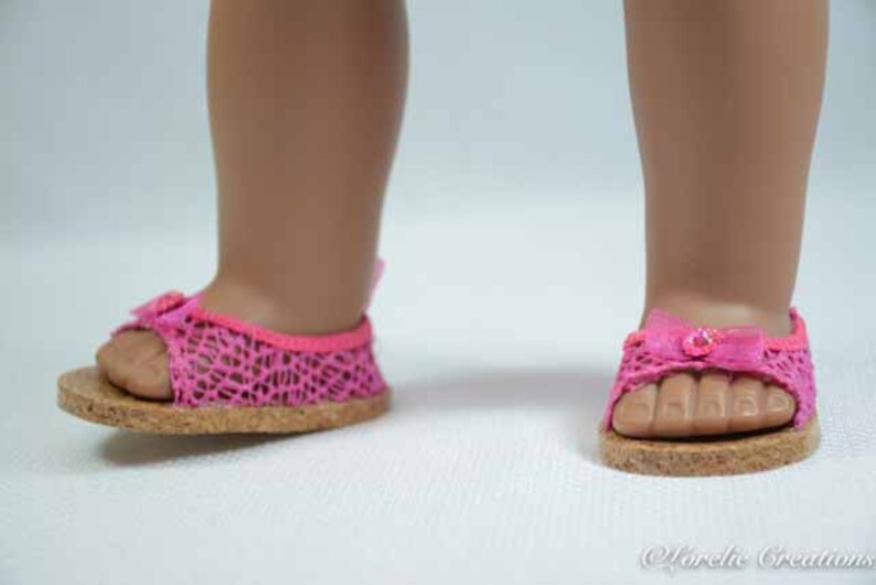 American Girl 18 inch doll SHOES SANDALS beach flip flops Etsy