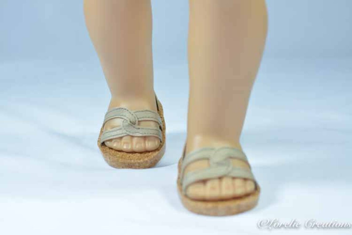 American Girl or 18 Inch Doll SHOES SANDALS Beach Flip Flops Etsy
