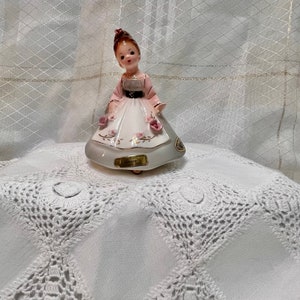 Josef Originals Vintage GREECE Little Internationals Girl Figurine, Greece Doll Figurines, International Dolls Figurines, Vintage Porcelain