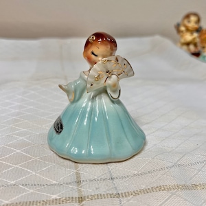 Josef Originals SECRET PAL Porcelain Ceramic Girl Figurine, Vintage Figurines, Josef Dolls