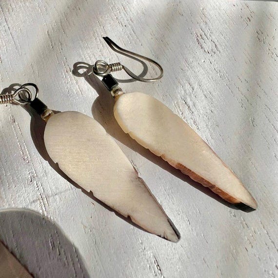 Vintage Handmade Authentic Native American Earrin… - image 8