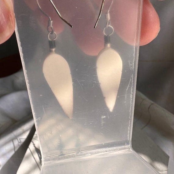 Vintage Handmade Authentic Native American Earrin… - image 4