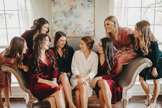 etsy bridesmaid robes