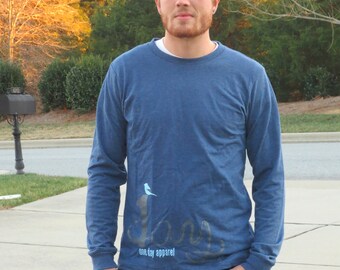 Longsleeve Blue Heather One Day Apparel T-shirt