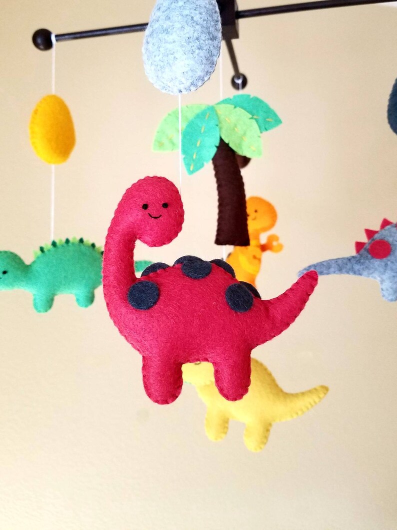 Dinosaur mobile Baby mobile boy Dinosaur nursery decor Etsy