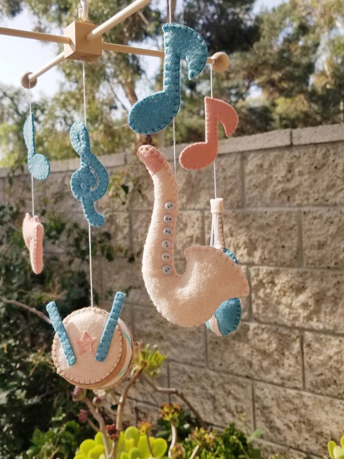 Musical instrument mobile Baby mobile Crib mobile Guitar Etsy