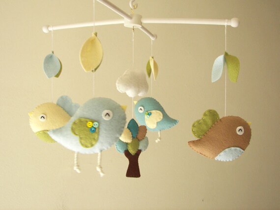 felt crib mobile
