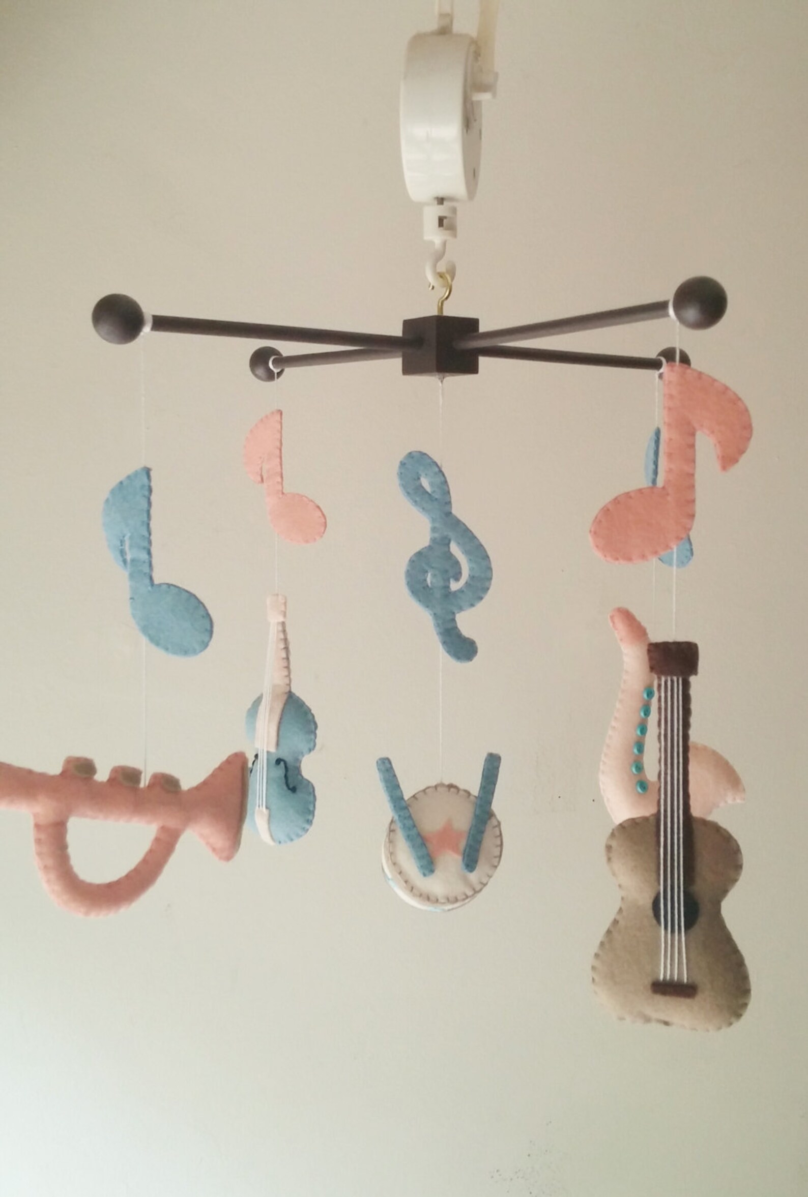 Musical instrument mobile Baby mobile Crib mobile Guitar Etsy