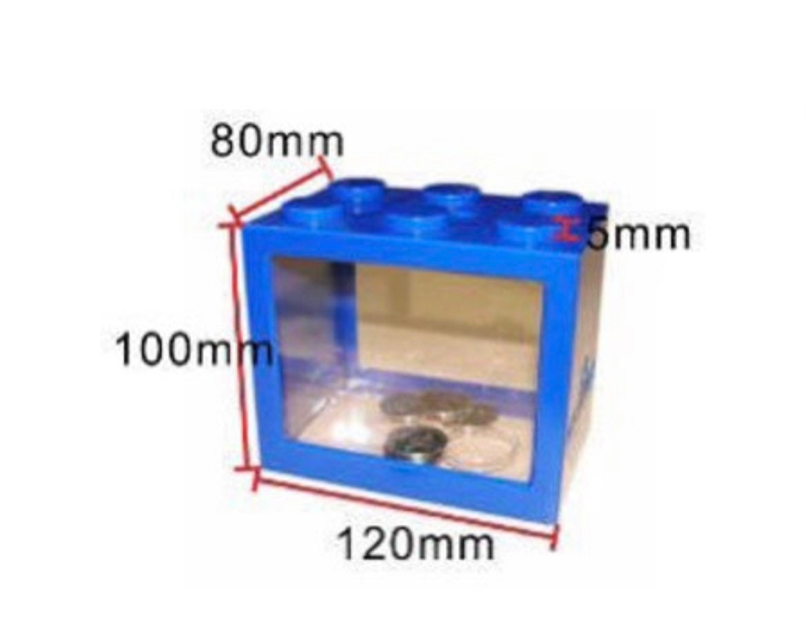 Personalised LEGO Money Box Etsy Australia