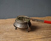 Vintage INK bottle for ink Pen with NIB Made in USSR Ink holder Soviet vintage
