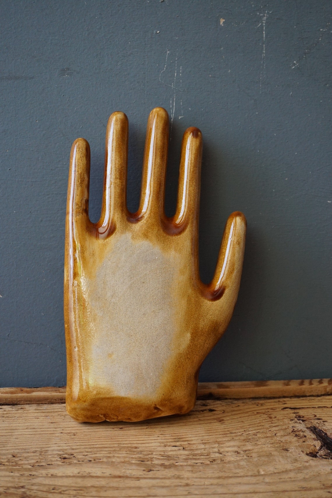 Ceramic Hand / Glove Mold Hand / Home Decor / Art Object / Etsy