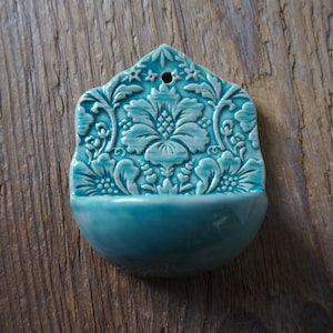 Ceramic HOLY WATER FONT / Small Home Decor image 9