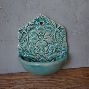 Ceramic HOLY WATER FONT / Small Home Decor image 2