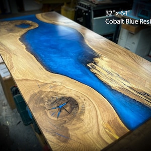 Custom White Oak River Table