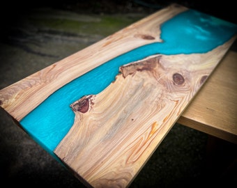 Vibrant Epoxy Resin Bar Top. Handcrafted uniqueness that impresses!