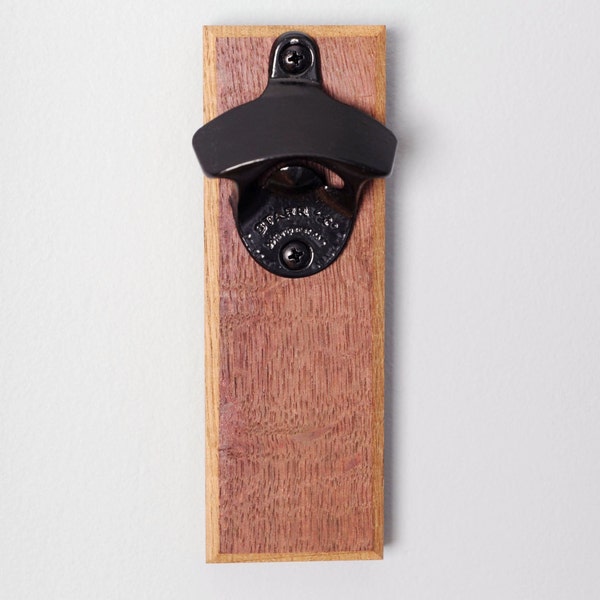 Magnetic Bottle Opener - Reconstituted Napa Valley Wine Staves