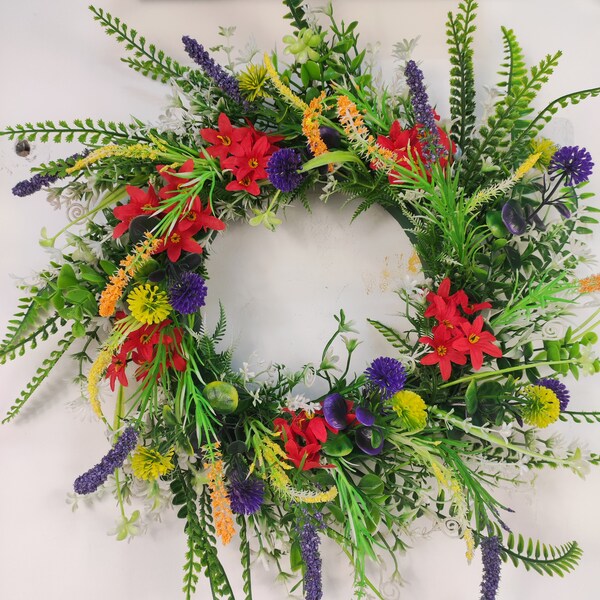 Artificial Wreath Etsy
