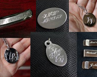 An Example. Personalizing Hand Engraving.