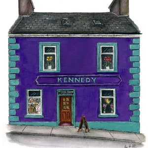 Irish Pub - Kennedy&#39;s Bar, Dingle, Co.Kerry, Irlandia