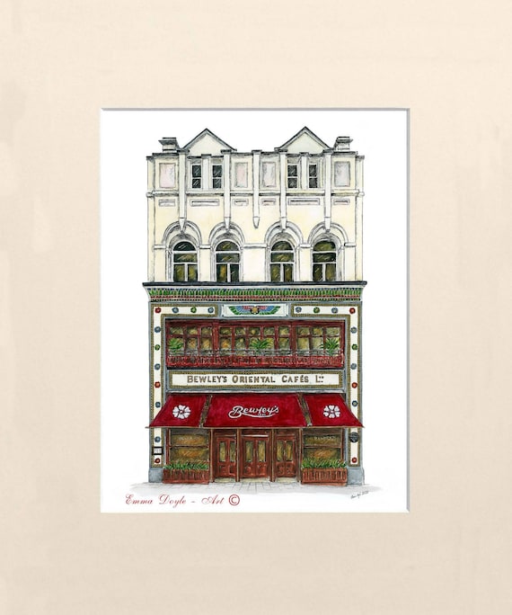 Dublin Landmark Bewley's Grafton Street 