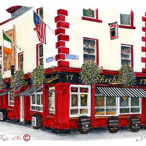Dublin Pub -  Sheehan&#39;s Bar, Chatham St, Dublin, Ireland