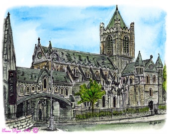 Dublin Landmark - Christ Church Cathedral, Dublin, Ireland